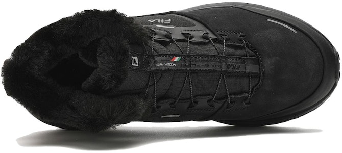 (W) FILA BOA Explorer High 'Hitam' A12W341221FBB Lookbook (W) FILA BOA Explorer High 'Hitam' A12W341221FBB