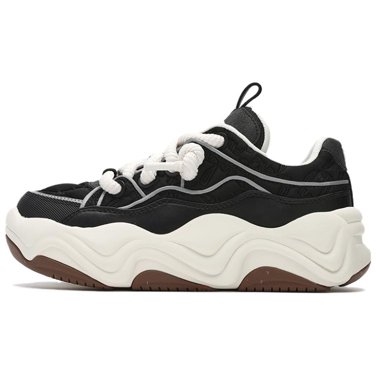 (Women) FILA Brook Low Shoes 'Black White' F12W341202FBG