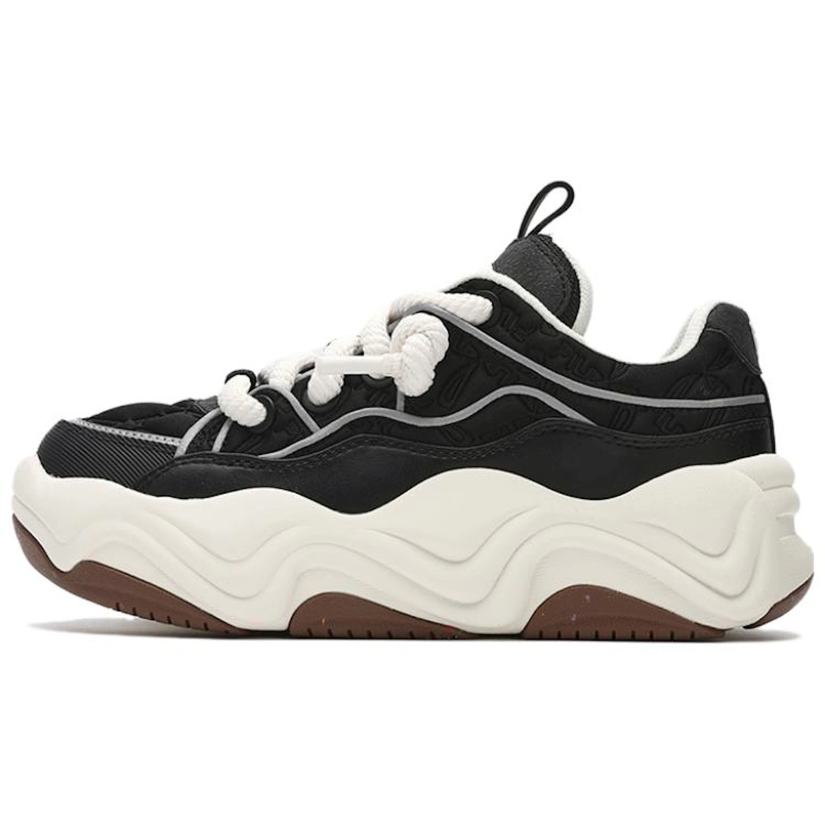 (Women) FILA Brook Low Shoes 'Black White'