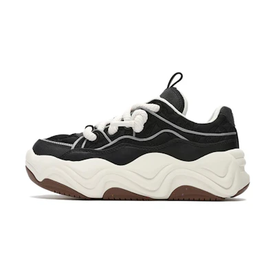 (W) FILA Brook Low Shoes 'Black White'