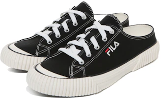 Lookbook Fila 斐樂 Bumper Mule Ver 2 低筒休閒鞋 男女皆宜 黑色 韓式風格