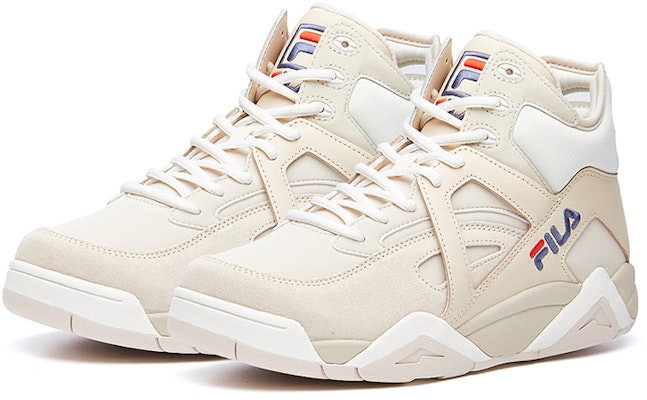FILA 斐乐 Cage 高幫 籃球鞋 女款 淺黃 Lookbook FILA 斐乐 Cage 高幫 籃球鞋 女款 淺黃