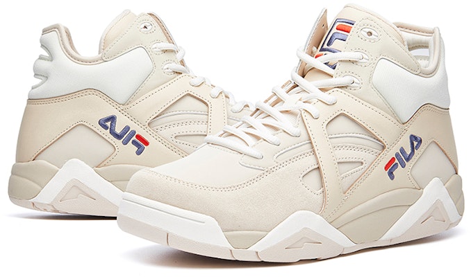 FILA 斐乐 Cage 高幫 籃球鞋 女款 淺黃 Shop FILA 斐乐 Cage 高幫 籃球鞋 女款 淺黃