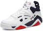 Order (W) FILA Cage High Wit/Blauw T12W041205FWP