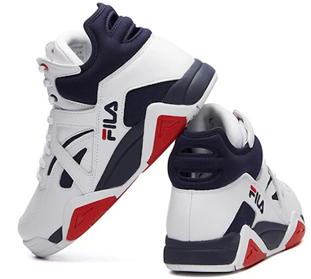 (W) FILA Cage High Wit/Blauw T12W041205FWP Shop (W) FILA Cage High Wit/Blauw T12W041205FWP