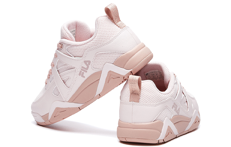 Lookbook (W) FILA Cage 复古低帮针织粉色篮球鞋 F12W021214FPK