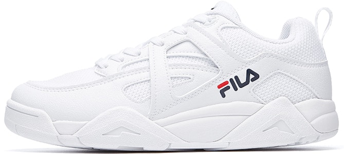 (W) FILA Cage Knit Rendah VNTG Putih F12W021214FWT Buy (W) FILA Cage Knit Rendah VNTG Putih F12W021214FWT