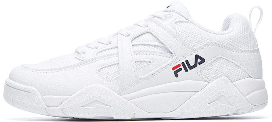 (W) FILA Cage Knit Low VNTG Wit Sneakers F12W021214FWT Buy (W) FILA Cage Knit Low VNTG Wit Sneakers F12W021214FWT
