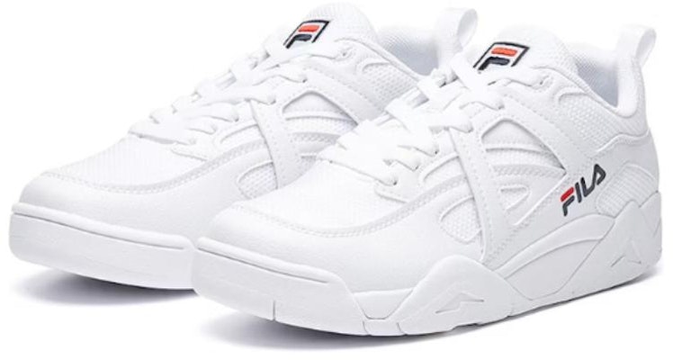 (W) FILA Cage Knit Rendah VNTG Putih F12W021214FWT Lookbook (W) FILA Cage Knit Rendah VNTG Putih F12W021214FWT