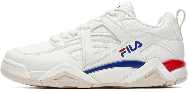(W) FILA Cage Knit Low 白/蓝/红 低帮鞋 F12W021214FGA Buy (W) FILA Cage Knit Low 白/蓝/红 低帮鞋 F12W021214FGA