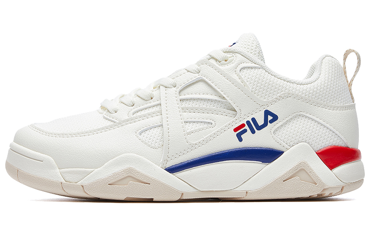 (Women) FILA Cage Knit Low White/Blue/Red F12W021214FGA