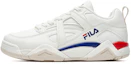 Buy (W) FILA Cage Knit Low Wit/Blauw/Rood F12W021214FGA