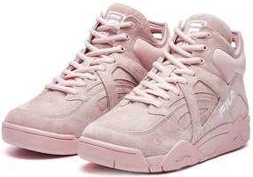 (W) FILA Cage Kasut Retro Bola Keranjang Warna Merah Jambu F12W031229FSP Lookbook (W) FILA Cage Kasut Retro Bola Keranjang Warna Merah Jambu F12W031229FSP