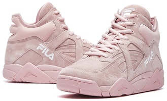 (W) FILA Cage Kasut Retro Bola Keranjang Warna Merah Jambu F12W031229FSP Shop (W) FILA Cage Kasut Retro Bola Keranjang Warna Merah Jambu F12W031229FSP