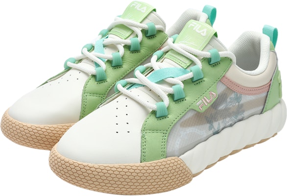 (W) FILA Campo '凡尔赛白绿' F12W423209FGO Order (W) FILA Campo '凡尔赛白绿' F12W423209FGO