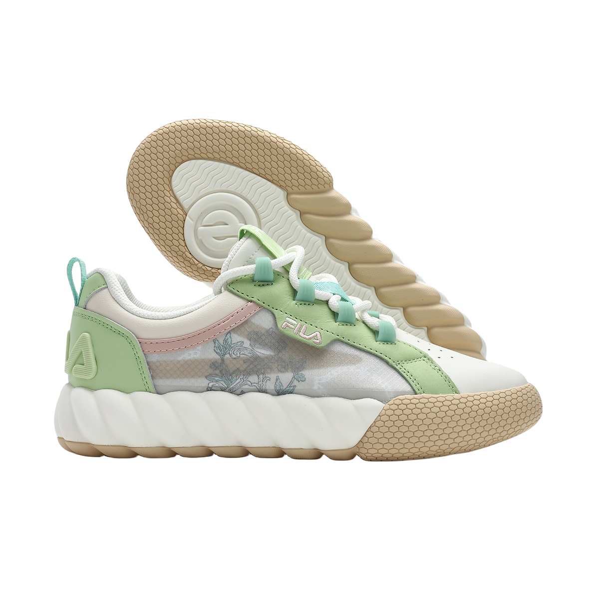 Shop (W) FILA Campo '凡尔赛白绿' F12W423209FGO