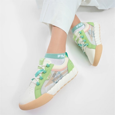 (W) FILA Campo '凡尔赛白绿' F12W423209FGO Purchase (W) FILA Campo '凡尔赛白绿' F12W423209FGO