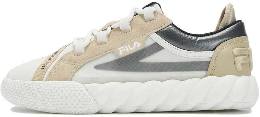 (W) FILA Campos 低帮鞋 '椰子白米色' F12W333201FCA Buy (W) FILA Campos 低帮鞋 '椰子白米色' F12W333201FCA