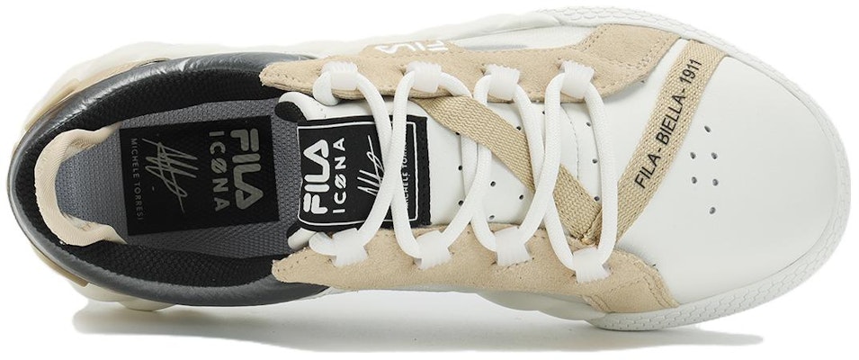 (W) FILA Campos 低帮鞋 '椰子白米色' F12W333201FCA Order (W) FILA Campos 低帮鞋 '椰子白米色' F12W333201FCA