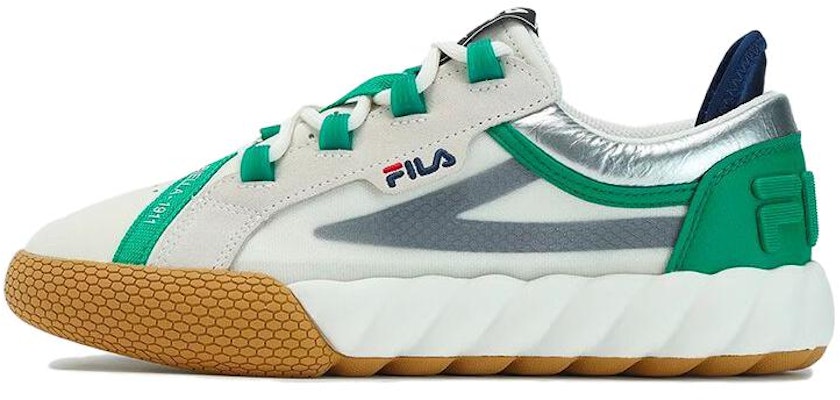 (Women) FILA Campos Low 'White Green' F12W333201FSG Buy (Women) FILA Campos Low 'White Green' F12W333201FSG