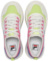Lookbook FILA斐樂 摩登 輕便舒適 防滑耐磨 低幫 帆布鞋 女款 綠藍
