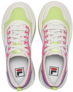 FILA斐樂 摩登 輕便舒適 防滑耐磨 低幫 帆布鞋 女款 綠藍 Lookbook FILA斐樂 摩登 輕便舒適 防滑耐磨 低幫 帆布鞋 女款 綠藍