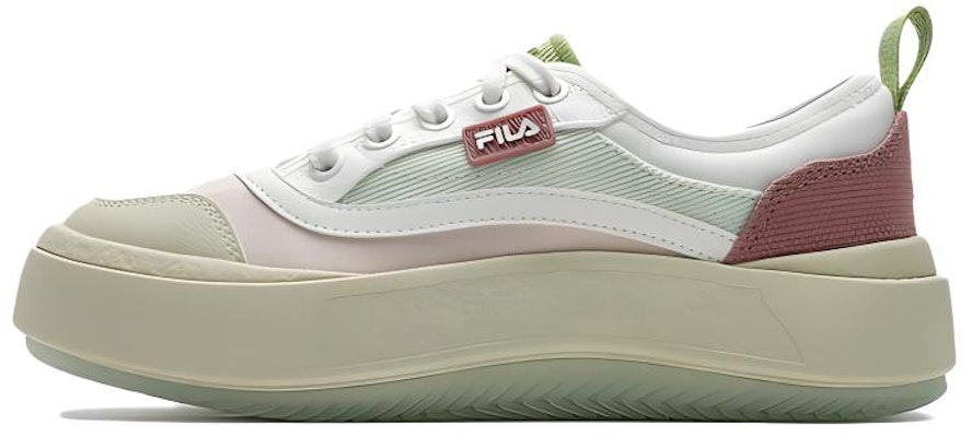 (Women) FILA Canvas Low 'Pink Green' F12W421305FCS Buy (Women) FILA Canvas Low 'Pink Green' F12W421305FCS