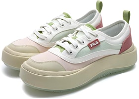 (W) FILA Kanvas Rendah 'Pink Hijau' F12W421305FCS Order (W) FILA Kanvas Rendah 'Pink Hijau' F12W421305FCS