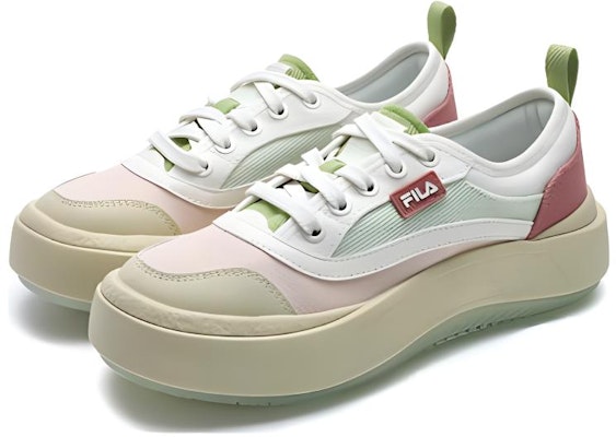(Women) FILA Canvas Low 'Pink Green' F12W421305FCS Order (Women) FILA Canvas Low 'Pink Green' F12W421305FCS