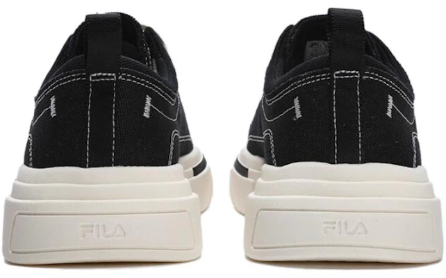 FILA斐樂 防滑耐磨 低筒 帆布鞋 黑白 Purchase FILA斐樂 防滑耐磨 低筒 帆布鞋 黑白