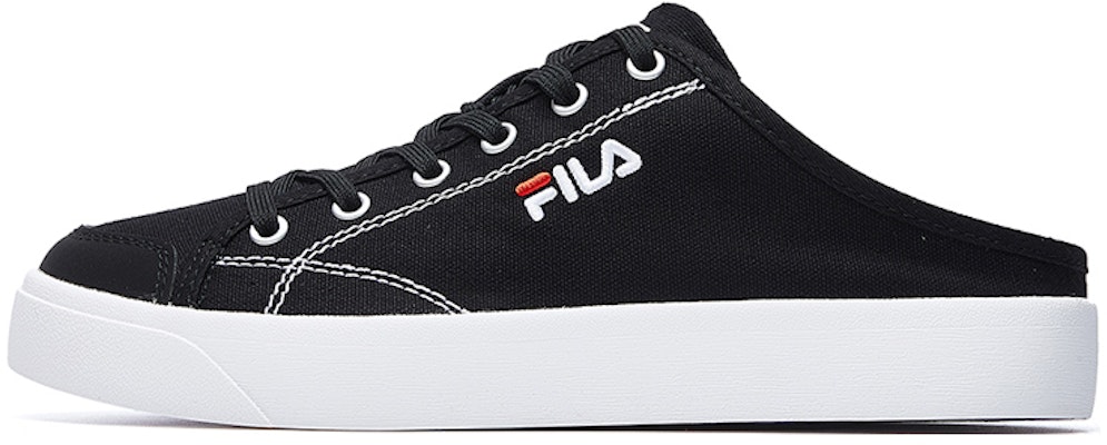 (W) FILA クラシック キックス ミュール キャンバス 黒 F12W024421FBK Buy (W) FILA クラシック キックス ミュール キャンバス 黒 F12W024421FBK