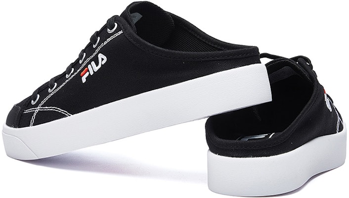 Fila 斐樂 休閒帆布鞋 女款 黑 Shop Fila 斐樂 休閒帆布鞋 女款 黑