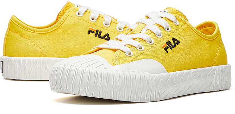(W) FILA Carve 'Kuning Putih' T12W024404FLY Shop (W) FILA Carve 'Kuning Putih' T12W024404FLY