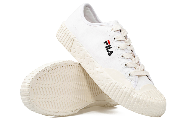 Shop (W) Chaussures FILA Carve Canva Blanc T12W024404FWT