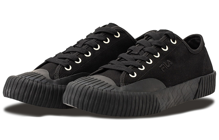 Order Fila Fusion 斐樂潮牌 Carve 潮流百搭 餅乾板鞋 女款 黑色