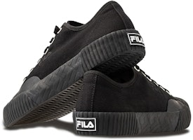 Fila Fusion 斐樂潮牌 Carve 潮流百搭 餅乾板鞋 女款 黑色 Lookbook Fila Fusion 斐樂潮牌 Carve 潮流百搭 餅乾板鞋 女款 黑色