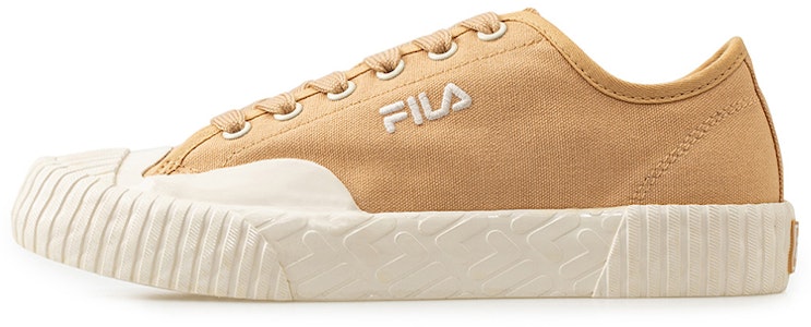 Fila Fusion 斐樂潮牌 Carve 潮流百搭餅乾板鞋 女款 羊皮黃 Buy Fila Fusion 斐樂潮牌 Carve 潮流百搭餅乾板鞋 女款 羊皮黃