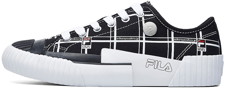 Mihara x Fila 斐樂 Carve 低筒帆布鞋 女款 黑白 Buy Mihara x Fila 斐樂 Carve 低筒帆布鞋 女款 黑白