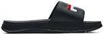(W) SELIPAR PANTAI SANTAI FILA HITAM F12W124623FBK