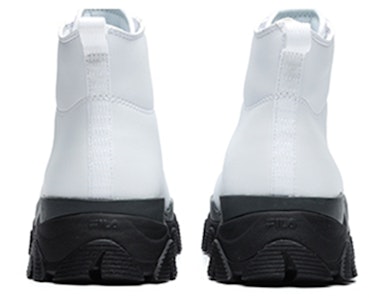 (W) FILAカジュアルハイカット (ホワイト/ブラック) F12W144403FWT Shop (W) FILAカジュアルハイカット (ホワイト/ブラック) F12W144403FWT