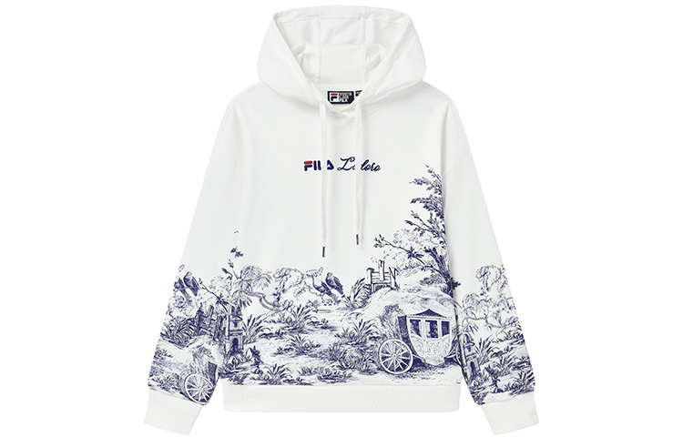 Order (W) FILA 休閒連帽衫 Logo素描印花 - 秋季系列 F11W238202F-ZA