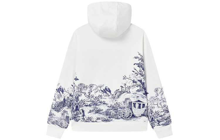 Lookbook (W) FILA 休閒連帽衫 Logo素描印花 - 秋季系列 F11W238202F-ZA