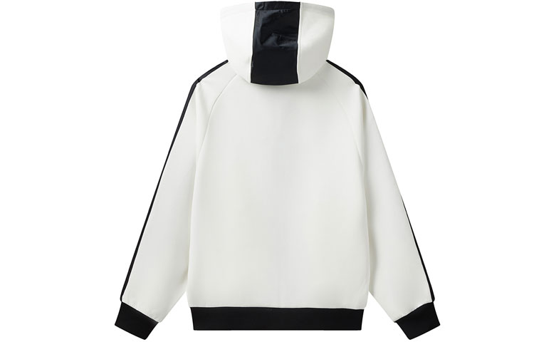 (Women) FILA Casual Knit Hoodie Jacket Cloud Mushroom White F11W118503FWT 圖 3