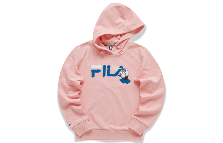 (Women) FILA Casual Pullover Hoodie in Cherry Blossom Pink T11W113205F-LP
