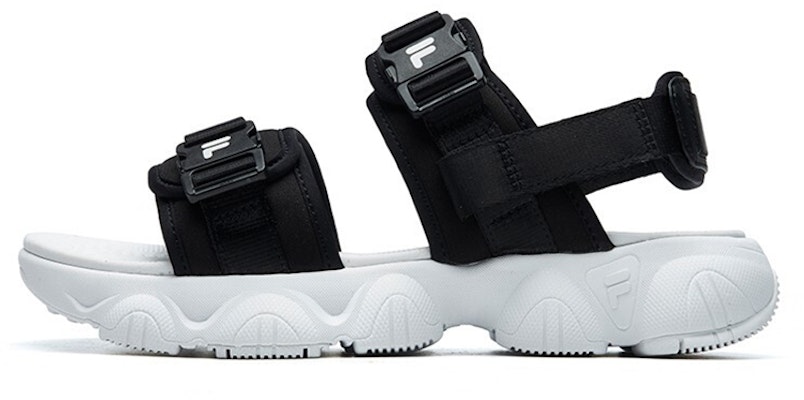(Women) FILA Casual Sandals For Black/White F12W124530FBK Buy (Women) FILA Casual Sandals For Black/White F12W124530FBK