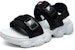 (W) Sandal Kasual FILA Hitam/Putih F12W124530FBK