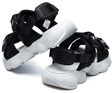 (W) Sandalias Casuales FILA en Negro/Blanco F12W124530FBK Purchase (W) Sandalias Casuales FILA en Negro/Blanco F12W124530FBK