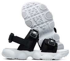 (W) Sandalias Casuales FILA en Negro/Blanco F12W124530FBK Details for (W) Sandalias Casuales FILA en Negro/Blanco F12W124530FBK