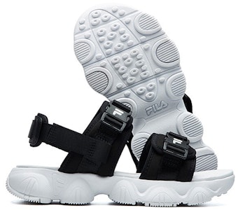 (W) Sandalias Casuales FILA en Negro/Blanco F12W124530FBK Details for (W) Sandalias Casuales FILA en Negro/Blanco F12W124530FBK