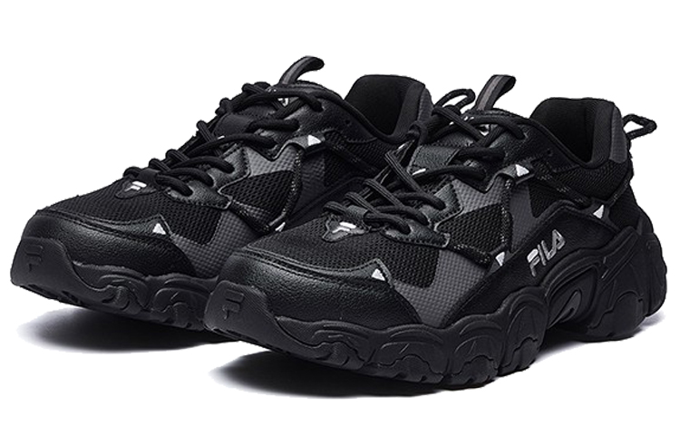 Lookbook (W) FILA Cat Claw Sepatu Kasual Olahraga 'Hitam' F52W242110FBK